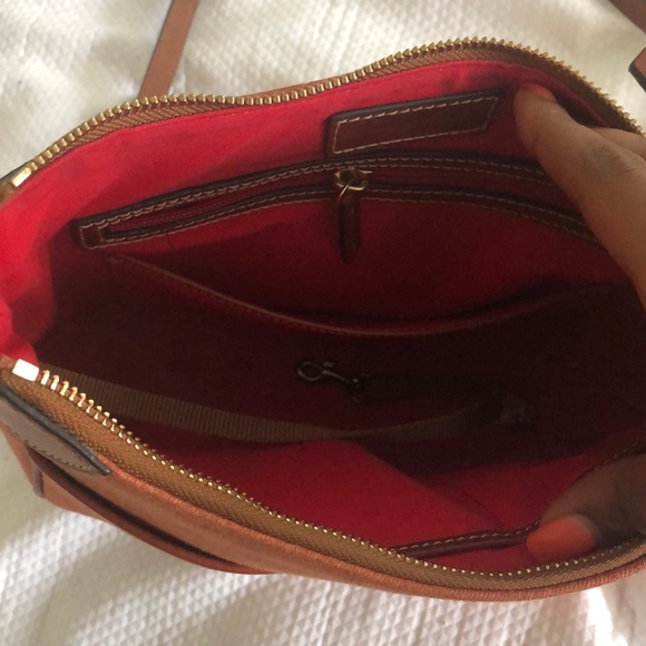 Rust colored Dooney and Burke purse - Picture 3 of 4